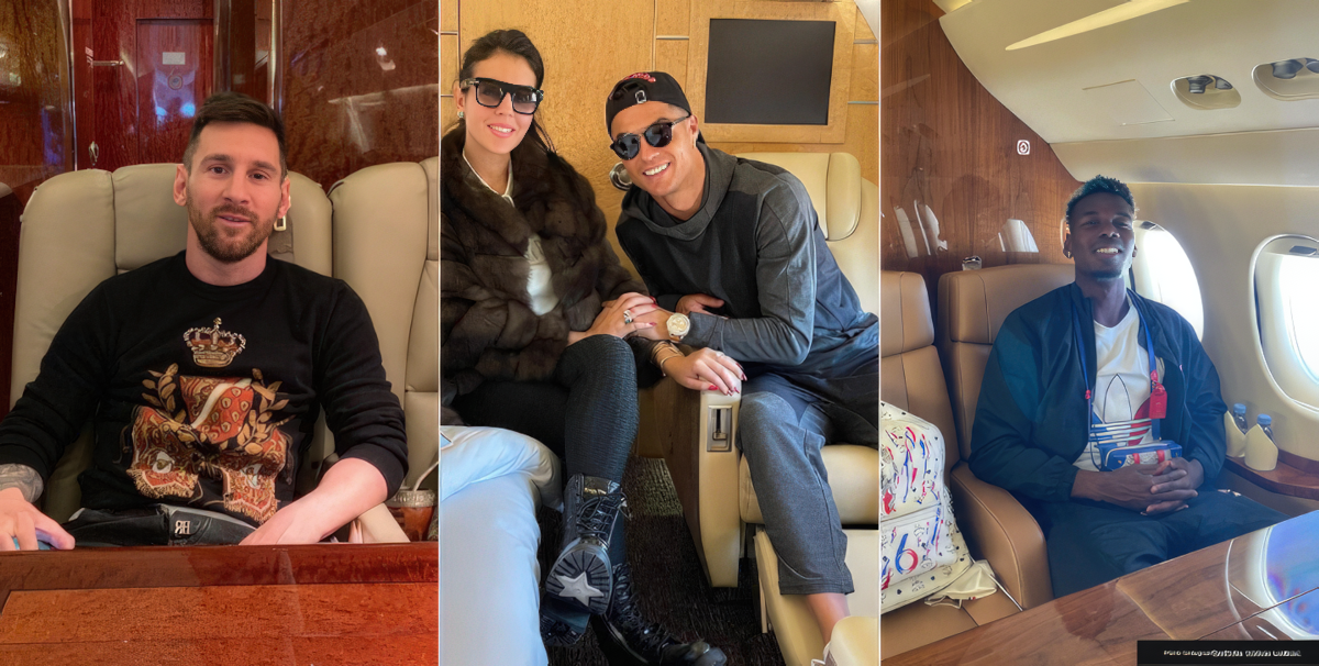 5 wealthy footballers who own a private jet