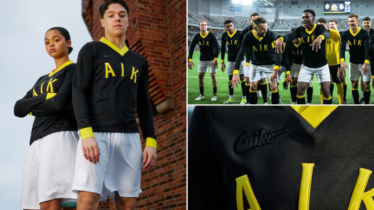 Retro revival: Nike and AIK’s stunning homage to a 1924 classic kit