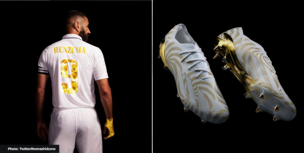 Adidas drop new Karim Benzema Ballon d’Or collection