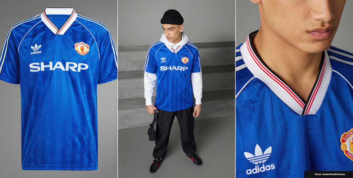 Adidas remakes amazing Manchester United 1988-1990 third Kit