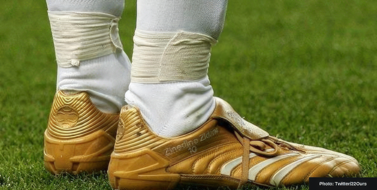 Adidas reissue Zidane’s iconic gold 2006 Predator Absolute boots