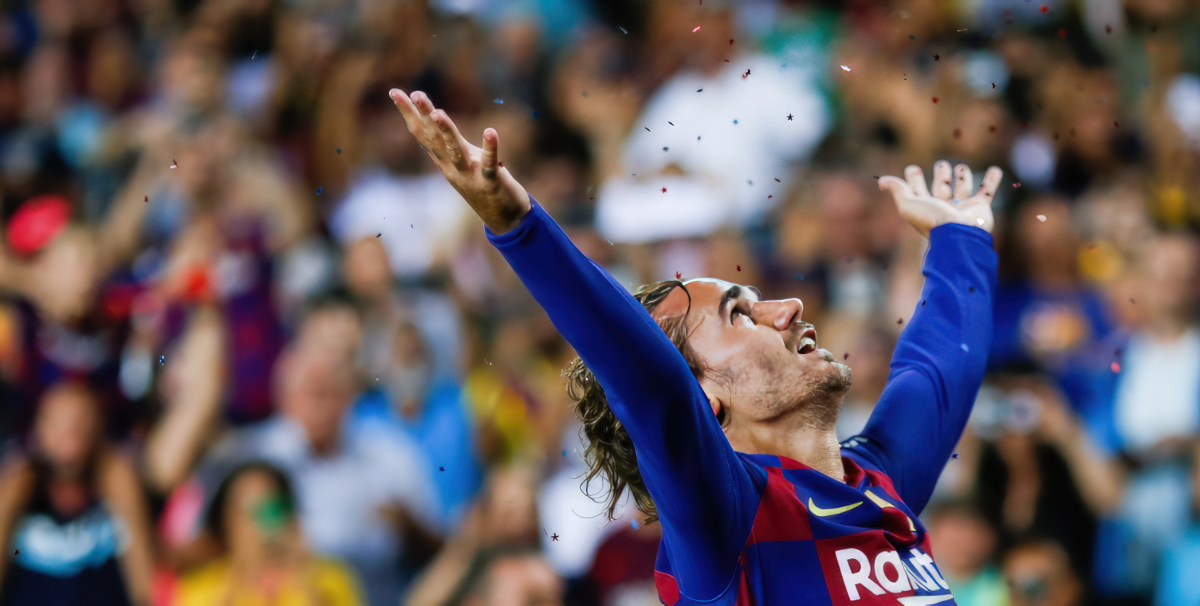 Antoine Griezmann nets a brace in stellar display at Camp Nou