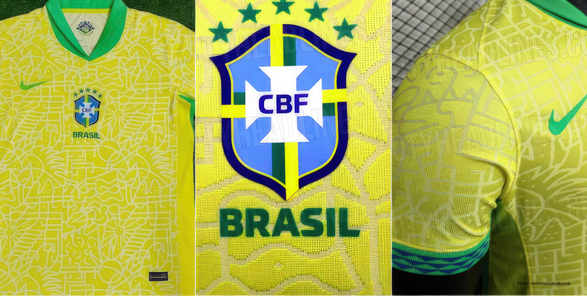 Take a sneak peek at Brazil’s 2024 Copa America kit