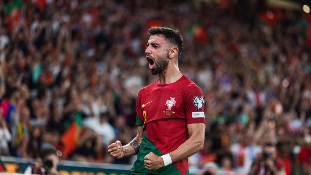 Bruno Fernandes: Captain on the pitch, hero in the sky