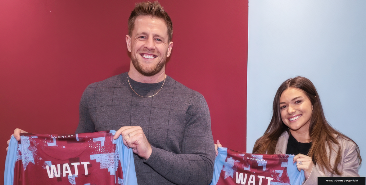 Burnley boosted by power couple J.J. and Kealia Watt’s investment