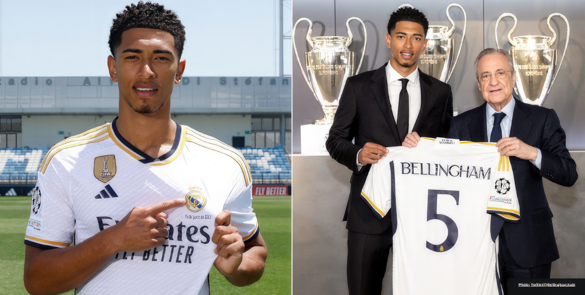 Can Real Madrid’s new number 5, Jude Bellingham follow in Zidane’s footsteps?