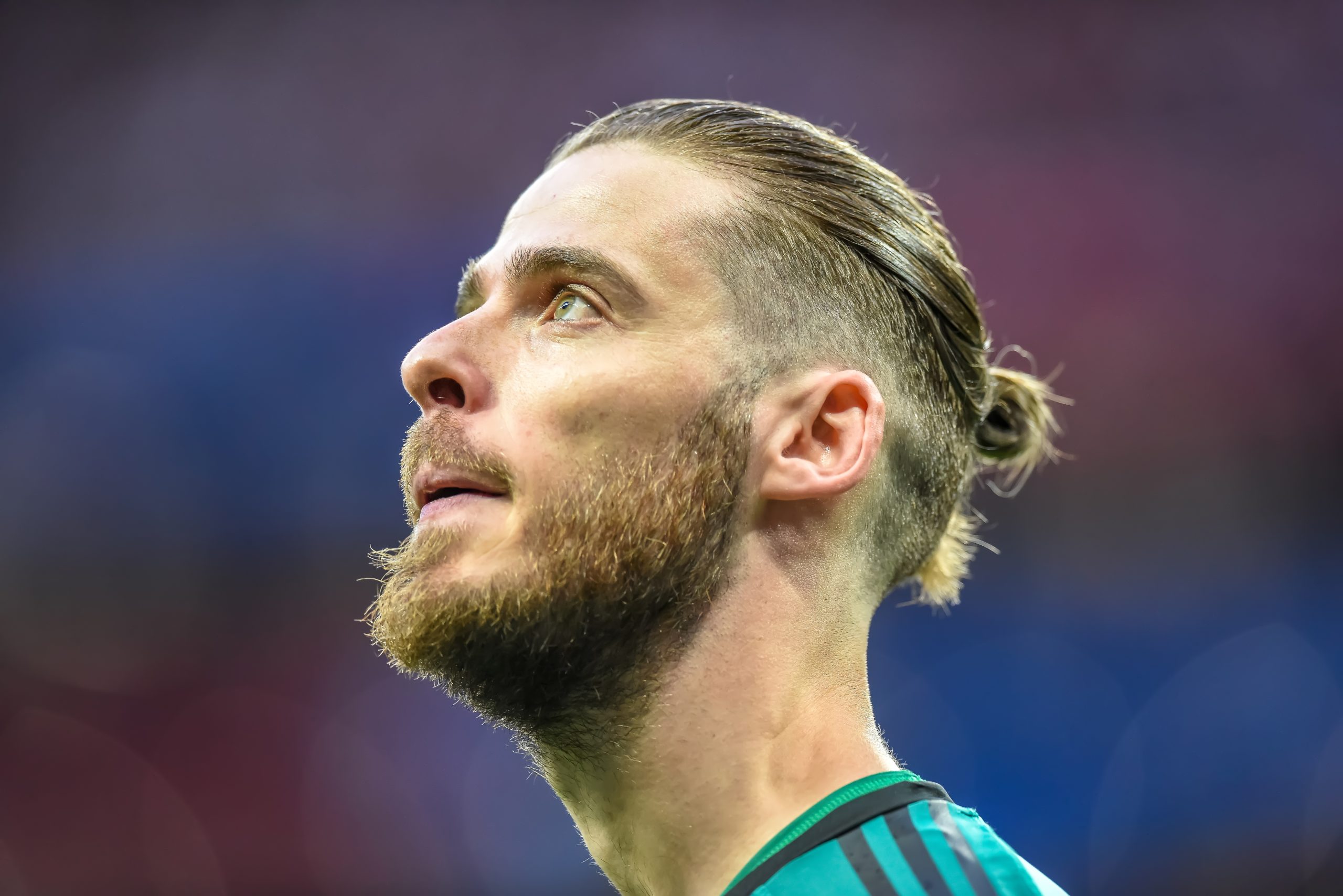 David De Gea Man Bun