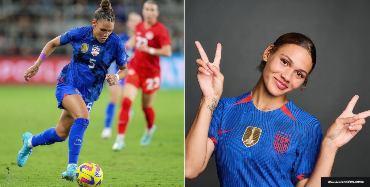Dennis Rodman’s daughter Trinity Rodman is the next face of USWNT
