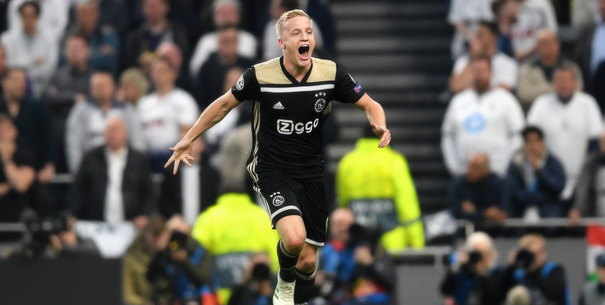 Real Madrid are interested in signing Ajax sensation Donny van de Beek