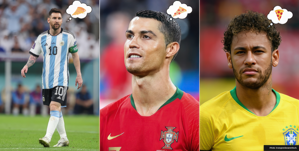 Football stars and their favorite pizza toppings
