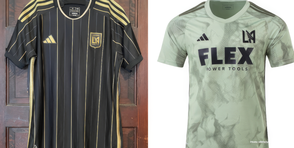 Get a sneak peek of LAFC’s home and away 24/25 kits