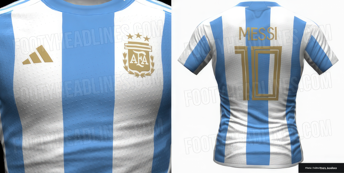 Get an exclusive first look at Argentina’s 2024 Copa America home kit design