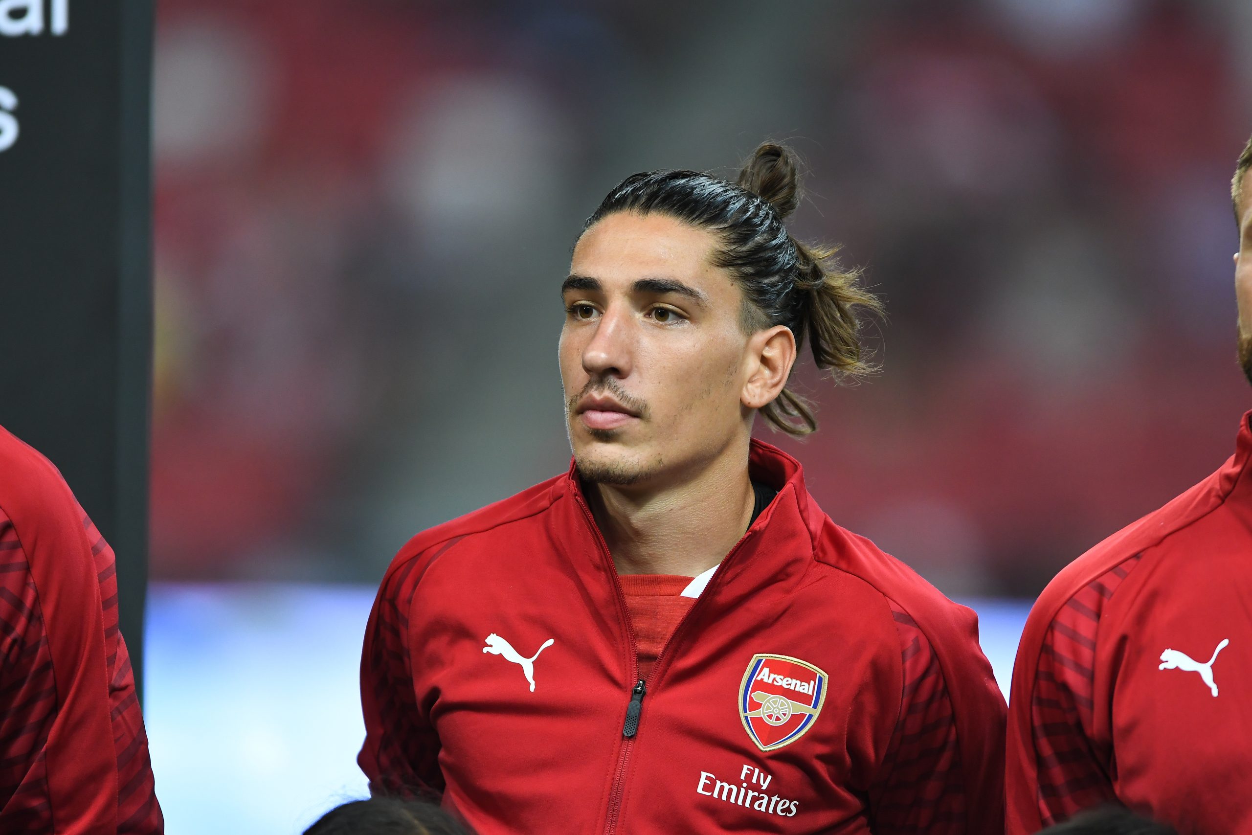 Hector Bellerin Man Bun