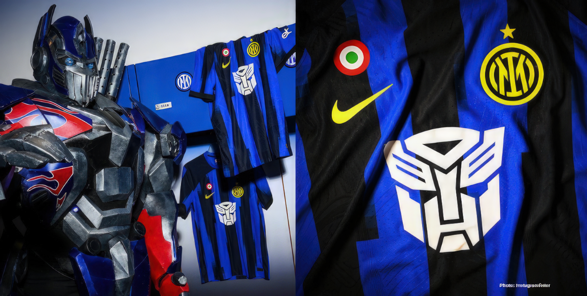 More than meets the eye: Inter Milan to wear iconic Transformers logo this weekend