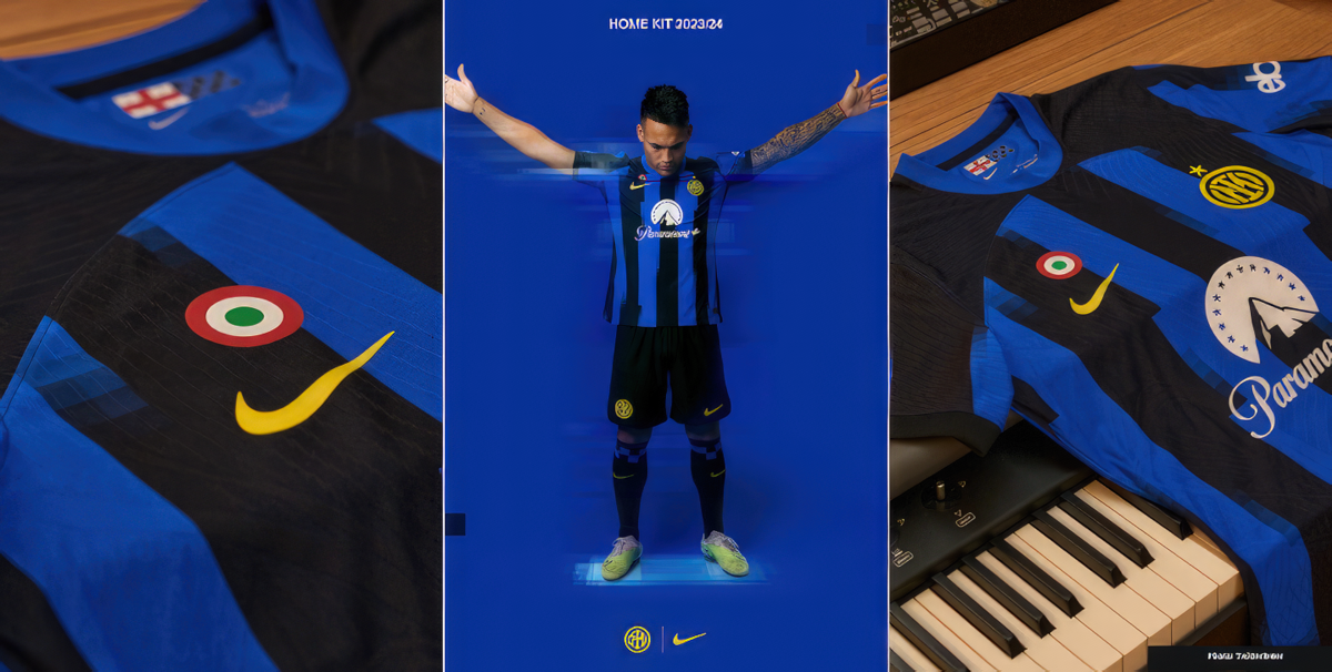 Inter Milan new 2023/24 home kits reveals pixelated design