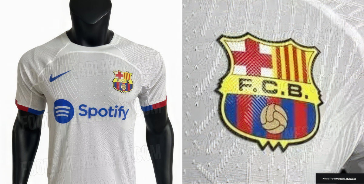 Insider reveals Barcelona’s white away kit for 2023-24 Season