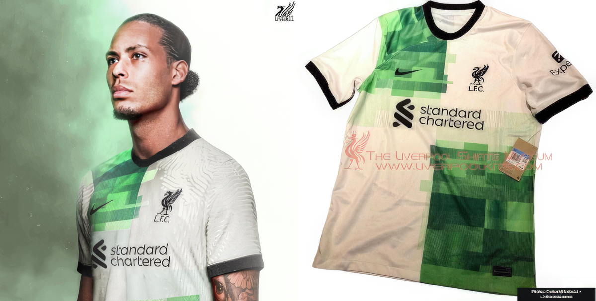 Leaked Online: Liverpool’s new 2023/24 green away kit