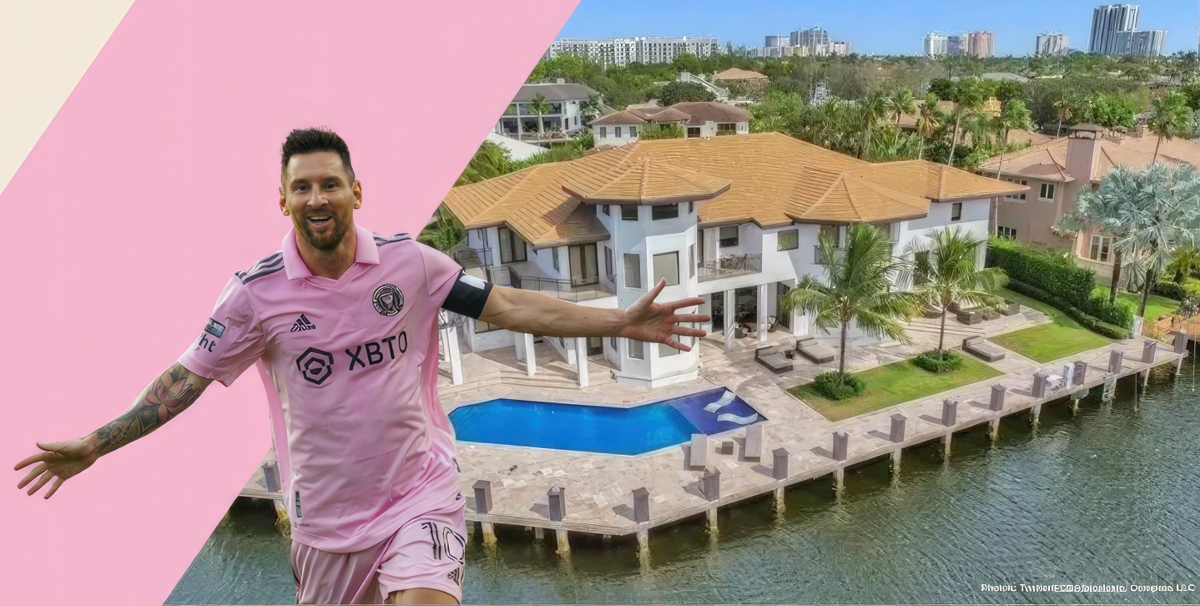 Lionel Messi consigue un mansión lujosa de $10.75 millones en el sur de Florida