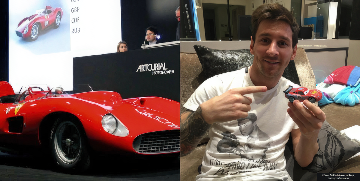 Lionel Messi once spent $36 Million on rare Ferrari 335 S Spider Scaglietti