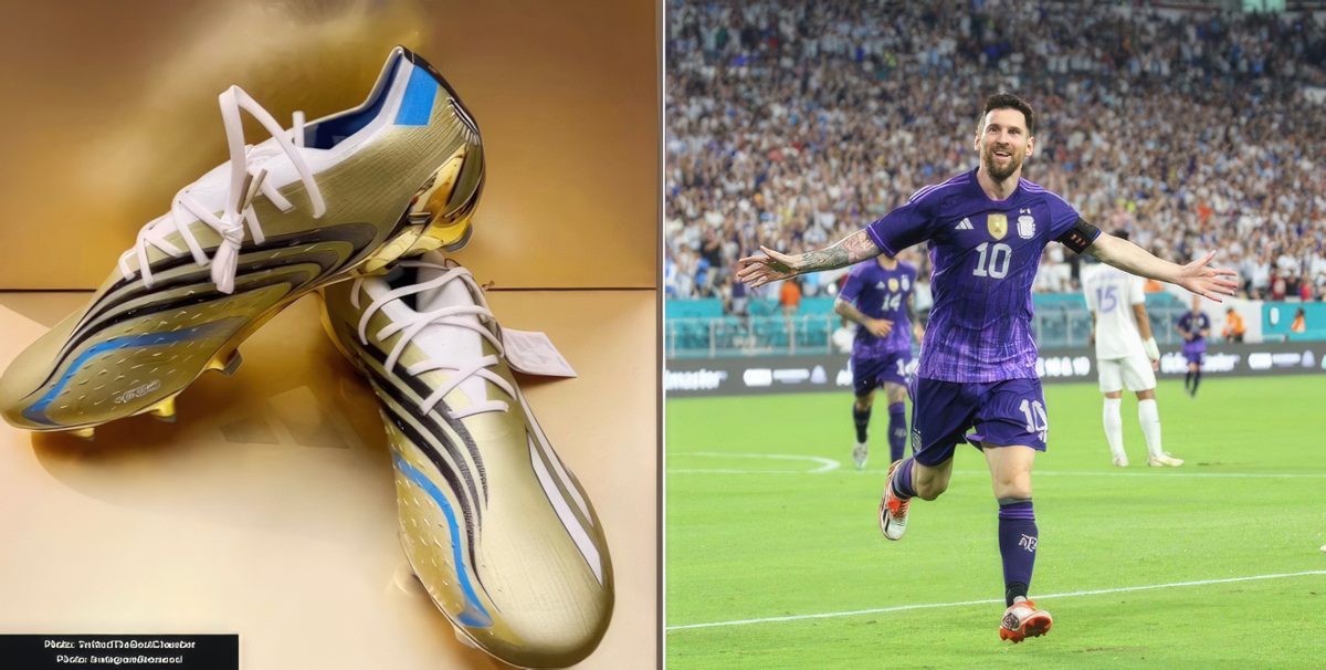 Lionel Messi’s new Adidas Speedportal World Cup boots, leaked