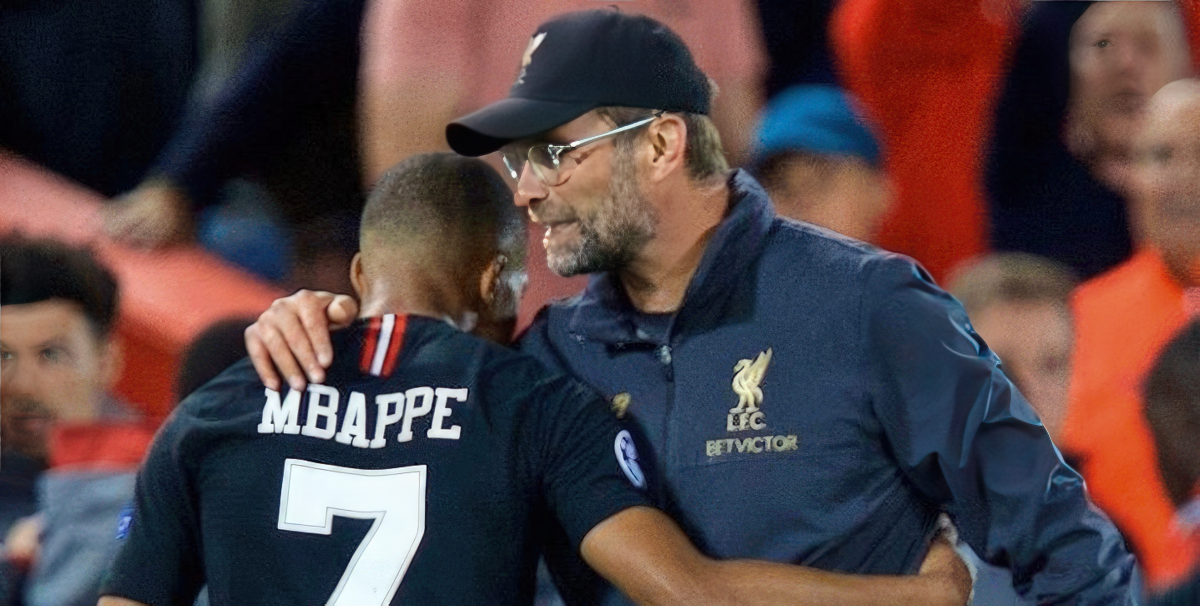 Liverpool set to battle Real Madrid for Kylian Mbappe Klopp