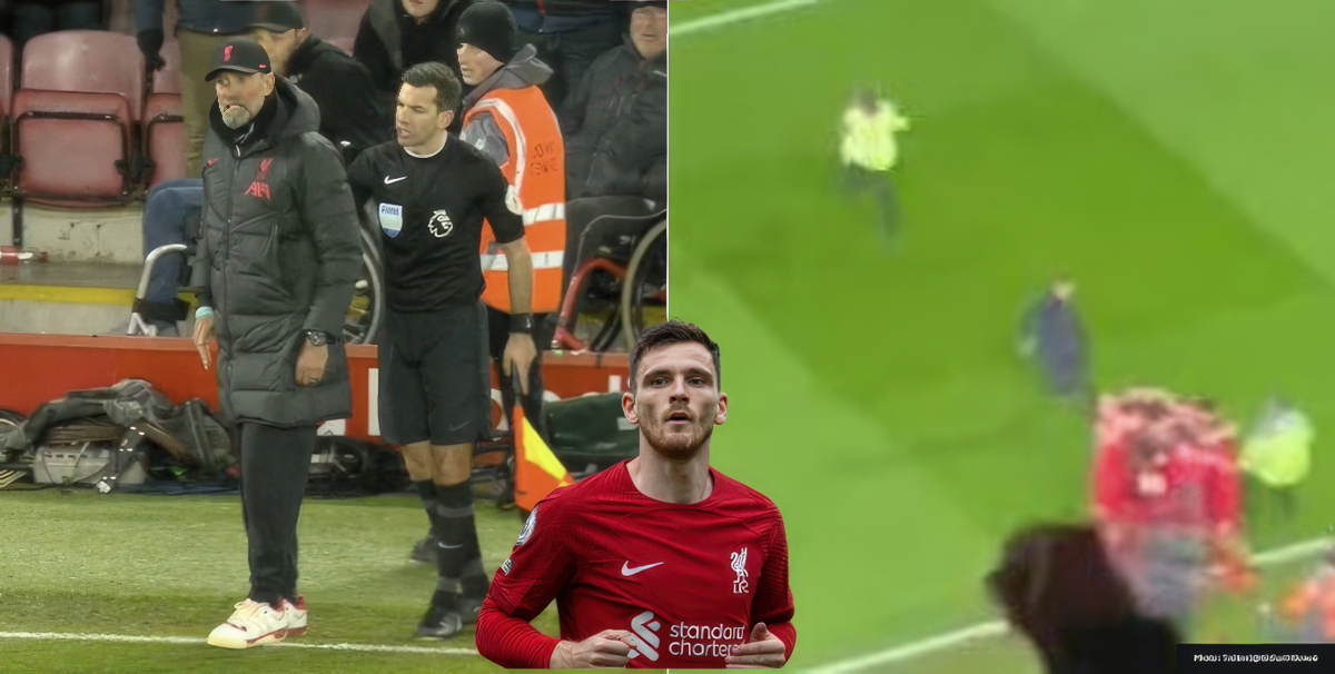 Liverpool to ban pitch invader who endangered Andy Robertson, watch