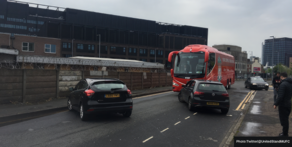 Liverpool used a decoy bus to avoid fan protests at Old Trafford