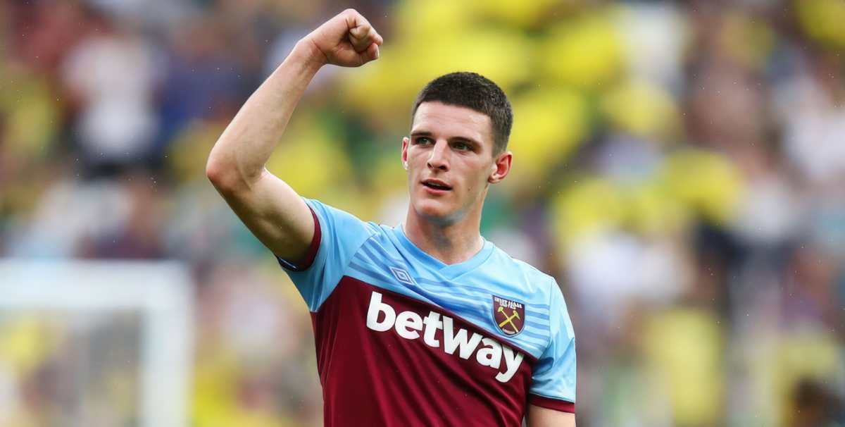 Manchester United make West Ham’s Declan Rice a January transfer target