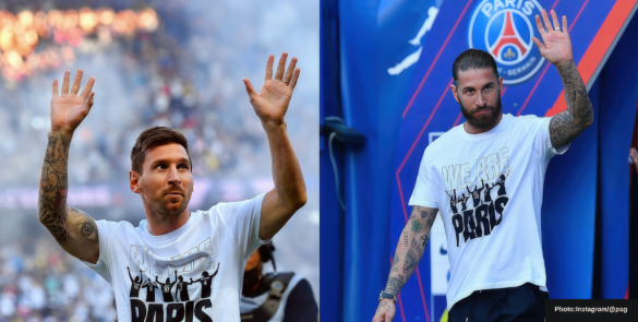 Messi and Ramos prepared to make their PSG debut this Sunday against Reims