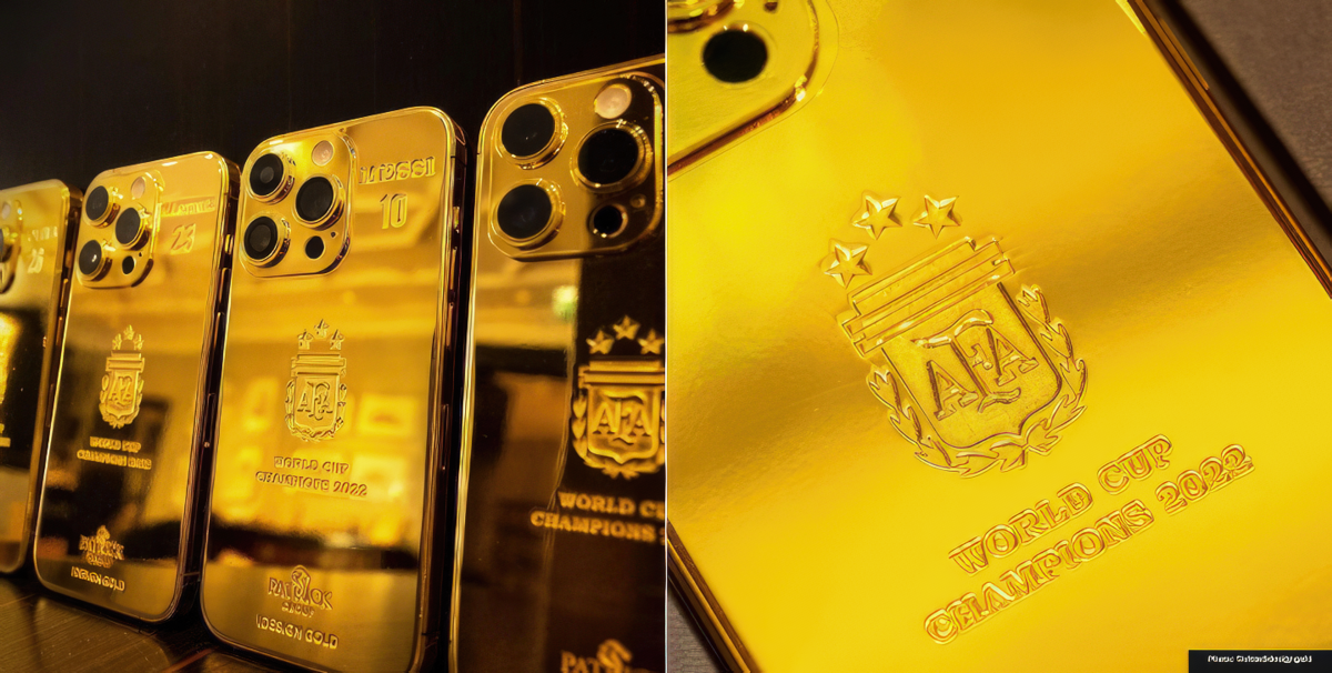 Argentina squad and staff to receive GOLD iPhones gift from Messi