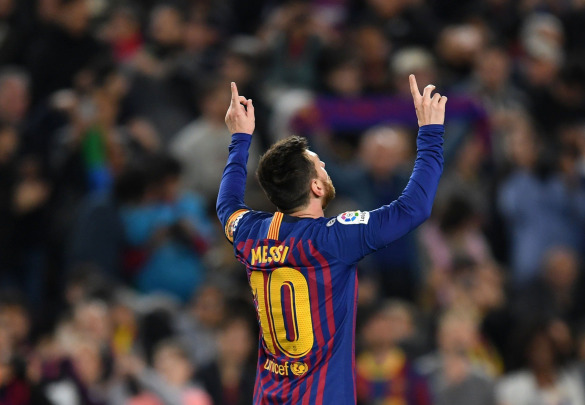 Messi guides FC Barcelona to its 26th La Liga title, Messi's 10th
