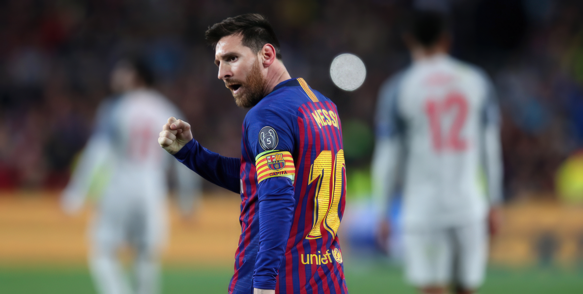 Messi scores his 600th club goal, Barca inch closer to Champions League final