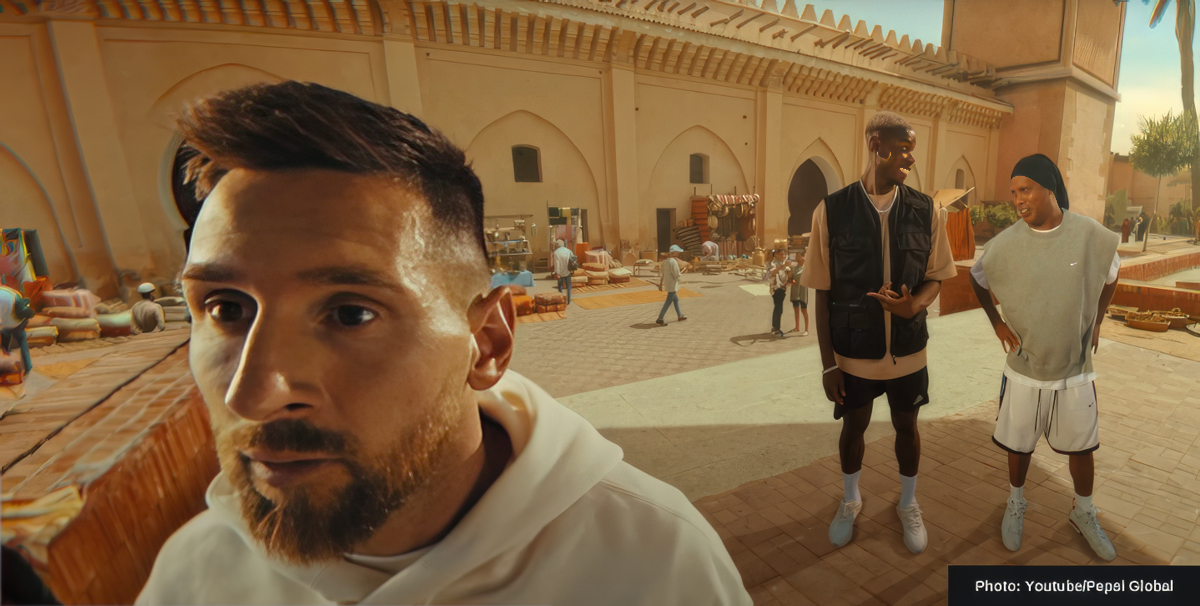 Messi stars in Pepsi’s “Nutmeg Royale” commercial ahead of World Cup