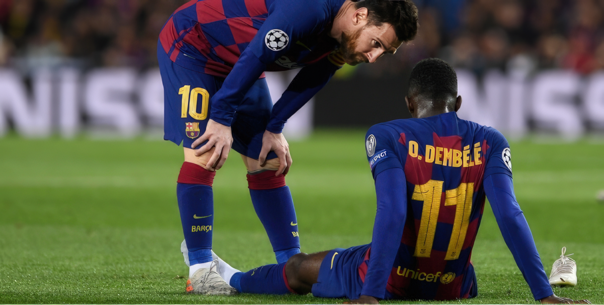 Ousmane Dembélé out 10 weeks with thigh injury, will miss El Clasico