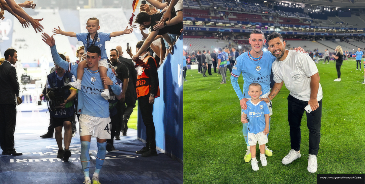 Phil Foden’s son Ronnie hits 1M Instagram followers in 14hrs