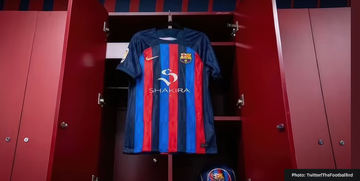 Shakira to haunt her ex Gerard Pique as Barcelona’s shirt sponsor
