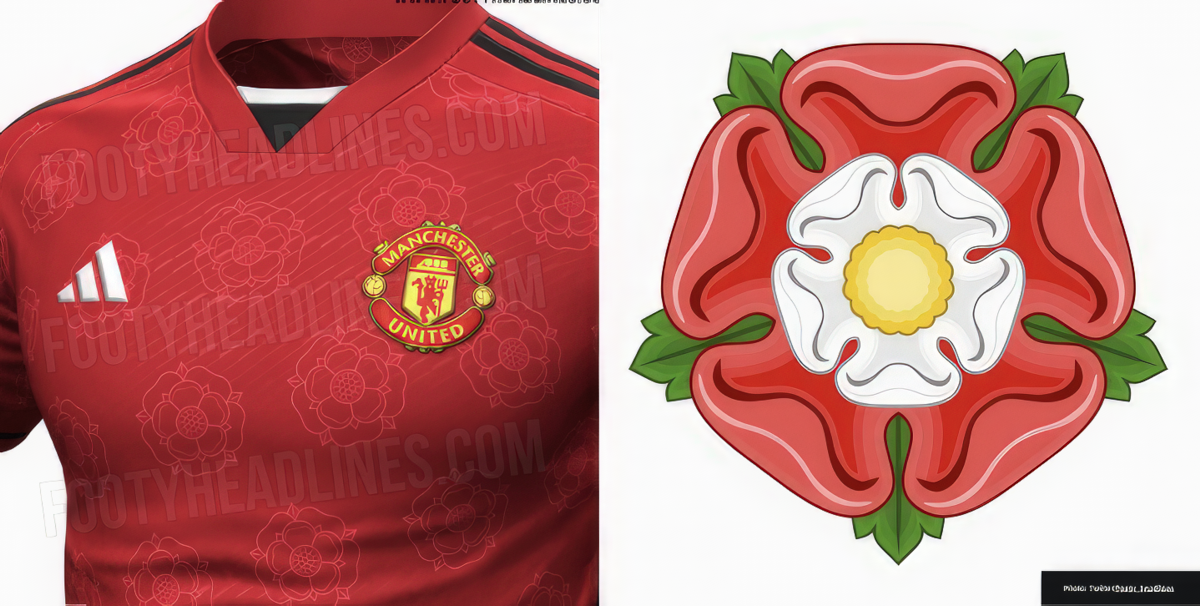 Get an exclusive first look at Manchester United’s 23-24 home kit design