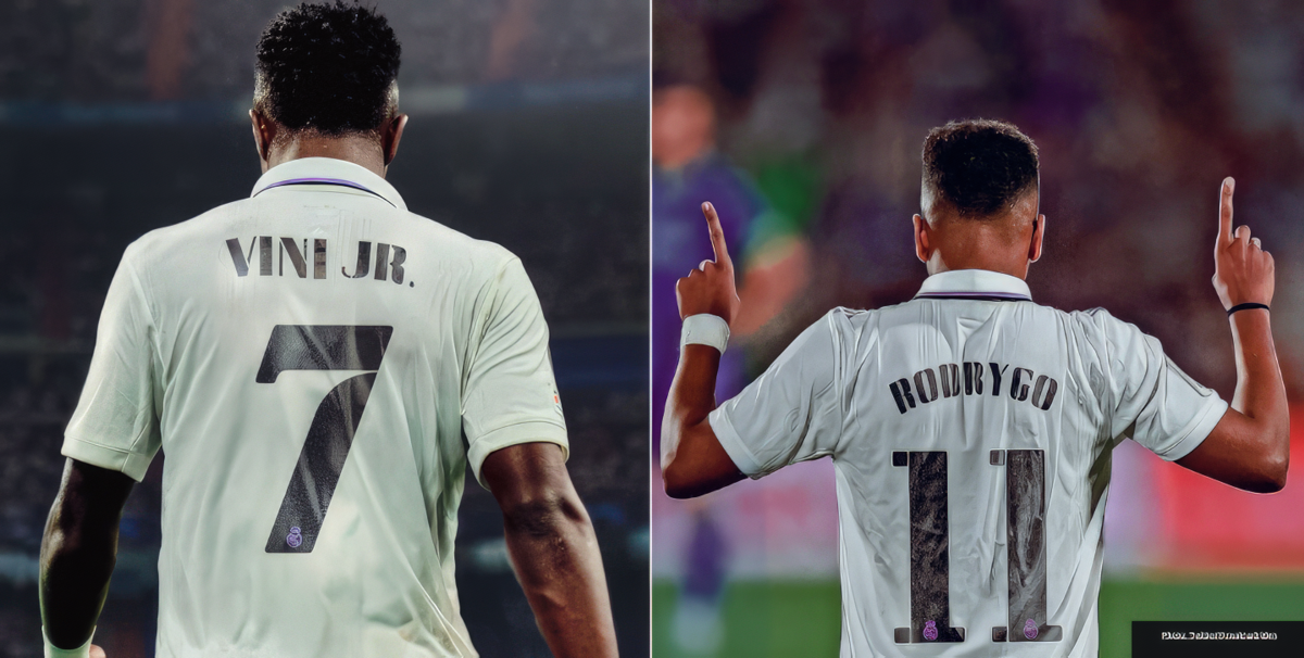 Vinicius Jr is Real Madrid’s iconic new number 7, and Rodrygo gets 11