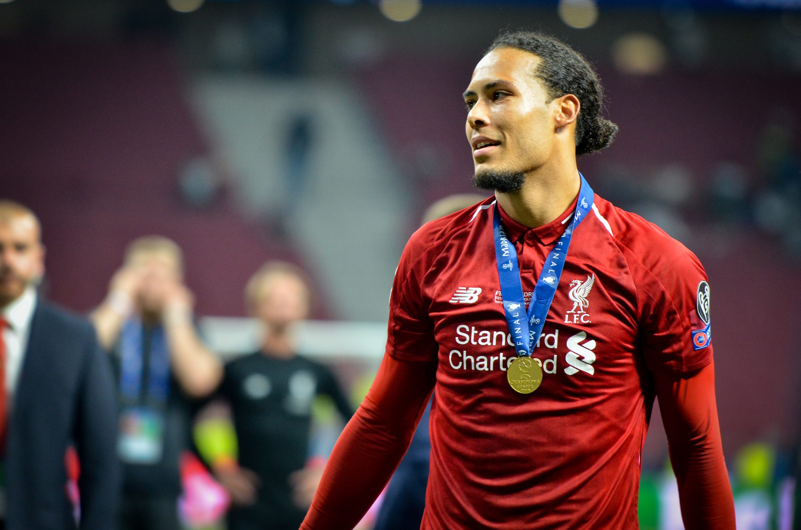 Virgil Van Dijk Man Bun