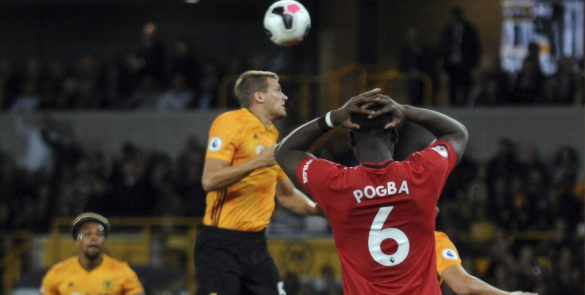 Wolves hold Manchester United to a draw after Pogba misses penalty