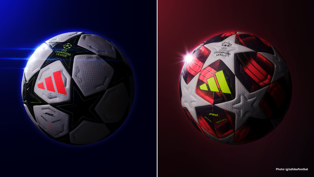 Adidas introduces new 24/25 Champions League match balls