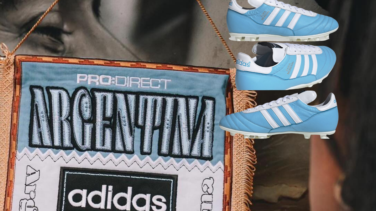 Adidas lanza botas exclusivas “Copa Mundial” para Argentina