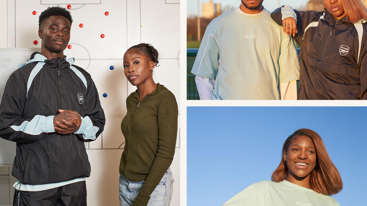 Hale End Inspires Arsenal’s Exclusive Collection Launch