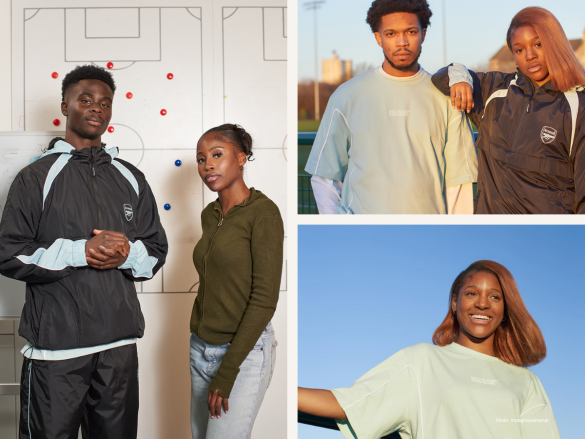 Hale End Inspires Arsenal's Exclusive Collection Launch