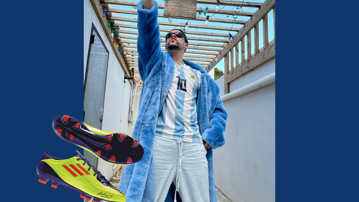 Bad Bunny teams up with Messi for special Adidas F50 boot