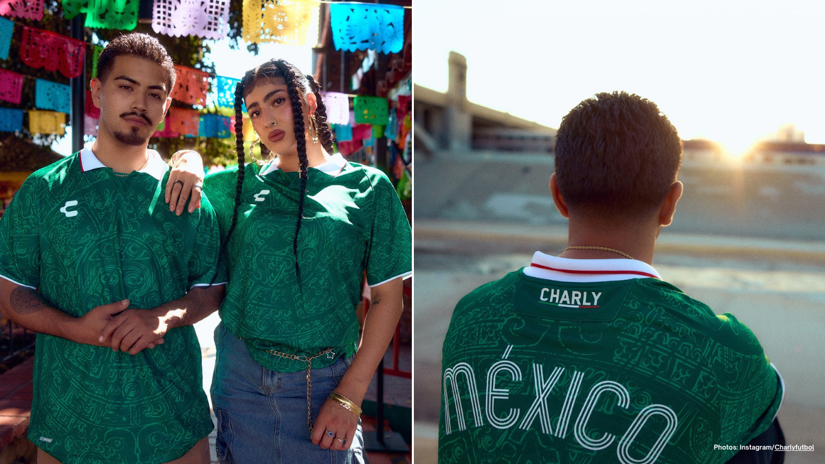 Iconic Mexico ’98 jersey returns in Charly’s new Heritage design