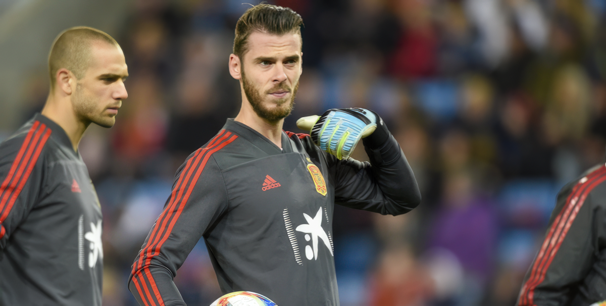 David De Gea limps off for Spain, a doubt for Liverpool clash on Sunday