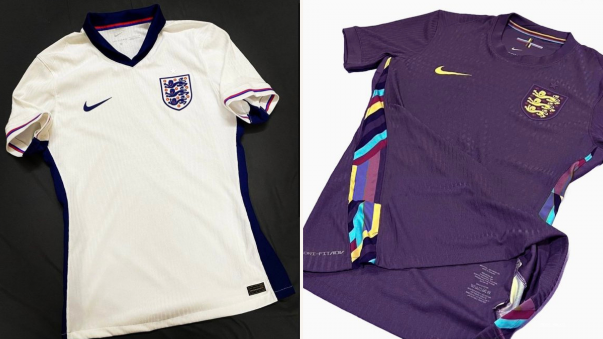 England Euro 2024 Home and Away kits take on bold new look