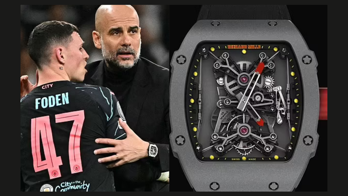 Pep Guardiola wears $1.3M rare watch at Real Madrid vs. Man City match