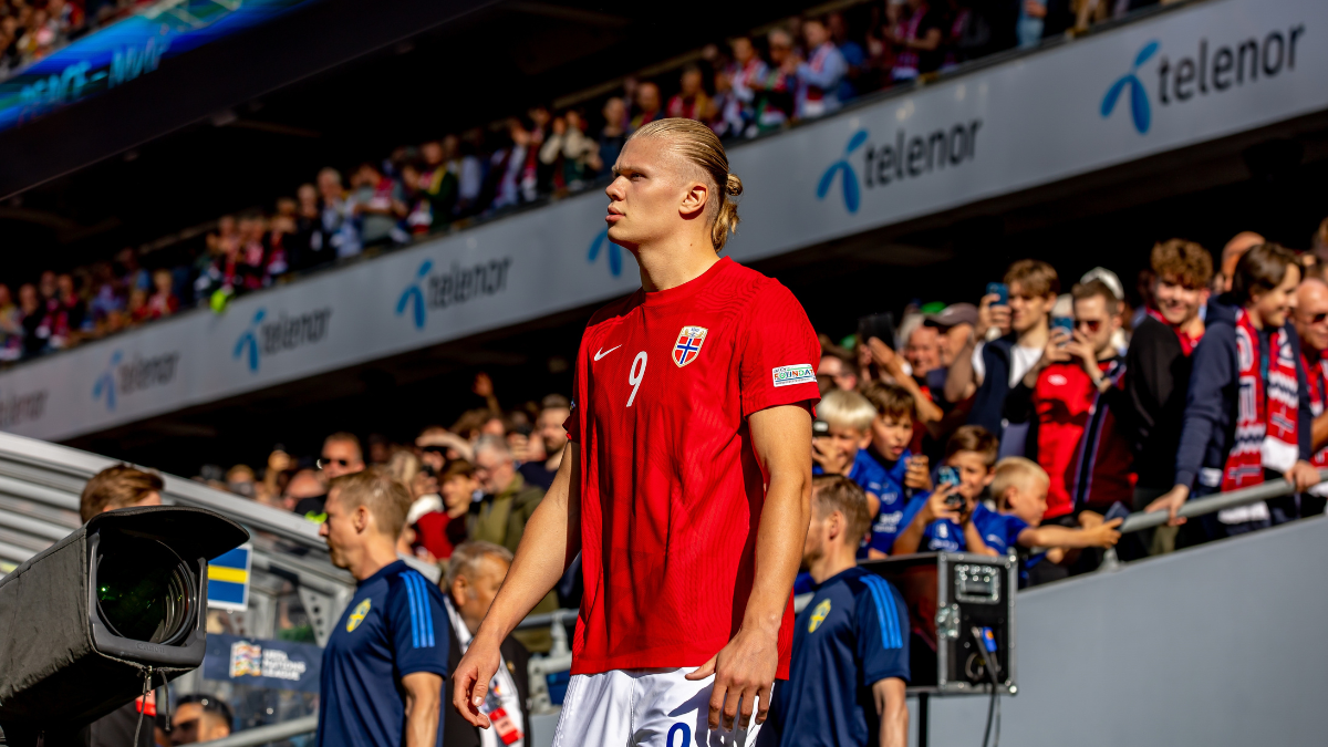 Haaland: On the brink of Norway’s goal-scoring record